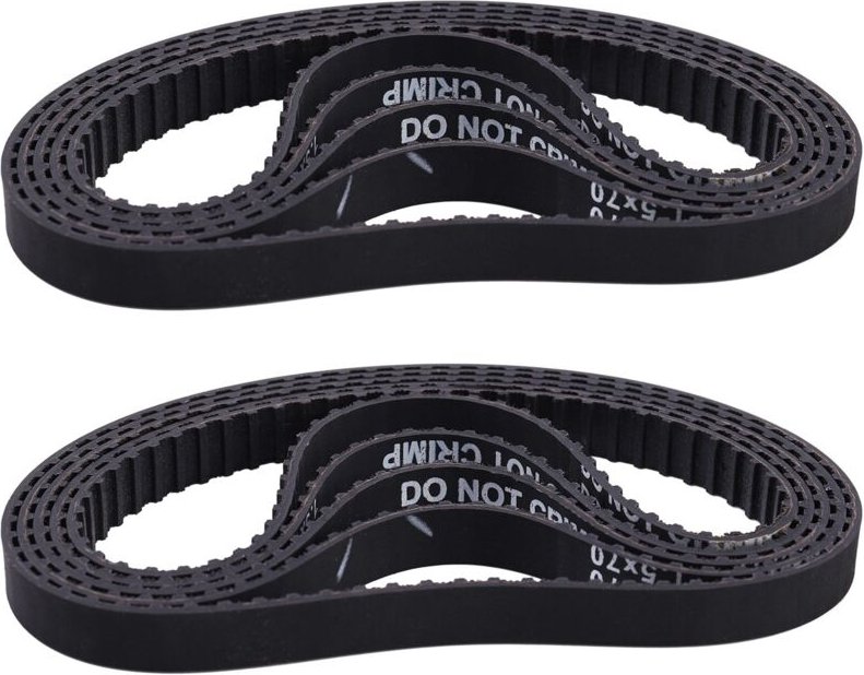 10 Stück Synchronriemen GT2 Gummi Zahn Riemen M1.5X70Tx9.5mm Cj0618 sieg C2 C3 Dreh Maschinen Teile