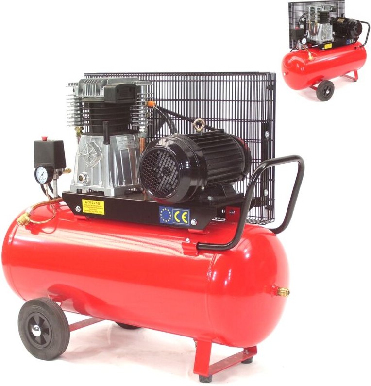 Druckluftkompressor 4PS 580/11/90 Werkstattkompressor 11bar Kolbenkompressor