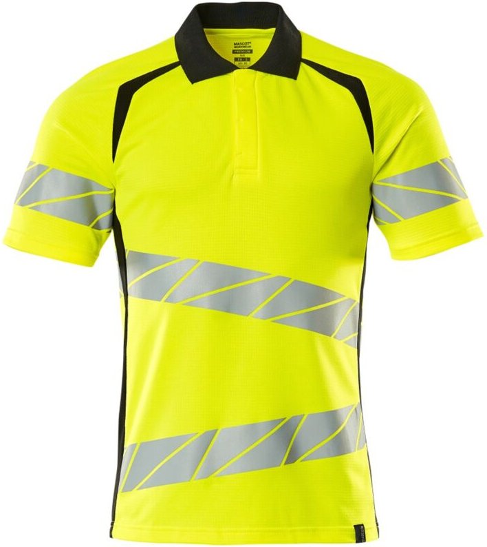 Mascot Polo-Shirt, moderne Passform Polo-shirt Gr. S ONE, hi-vis gelb/schwarz