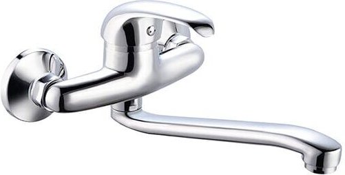 Jordan Kitchen Zinklegierung, verdeckter Wasserhahn mit zwei Drehgelenken, Warm- und Kaltwasserhahn, gemischter, verdeck...