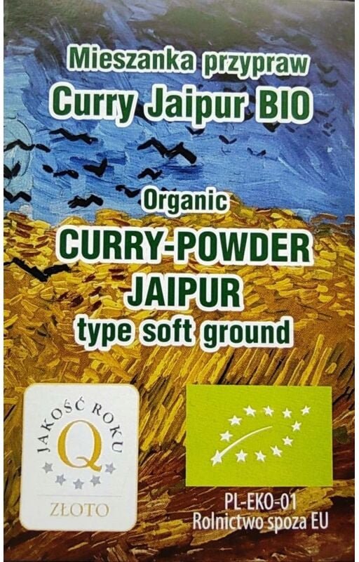 Natürliches Currygewürz Typ Jaipur Bio 10g