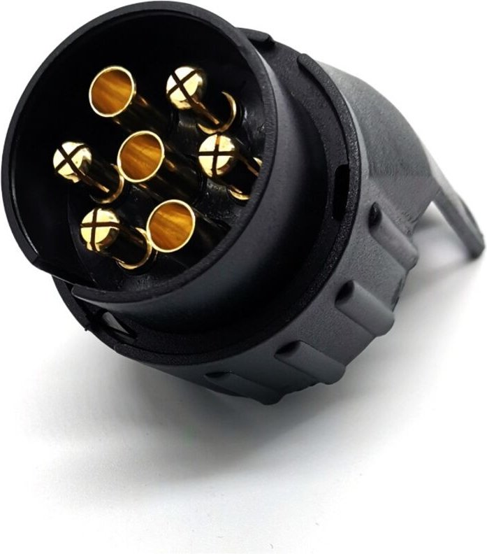 Ahlsen - Anhängersteckdosenadapter, 7- bis 13-poliger Anhängersteckdosenadapter, wasserdichter Anhängerkupplungsadapter,...