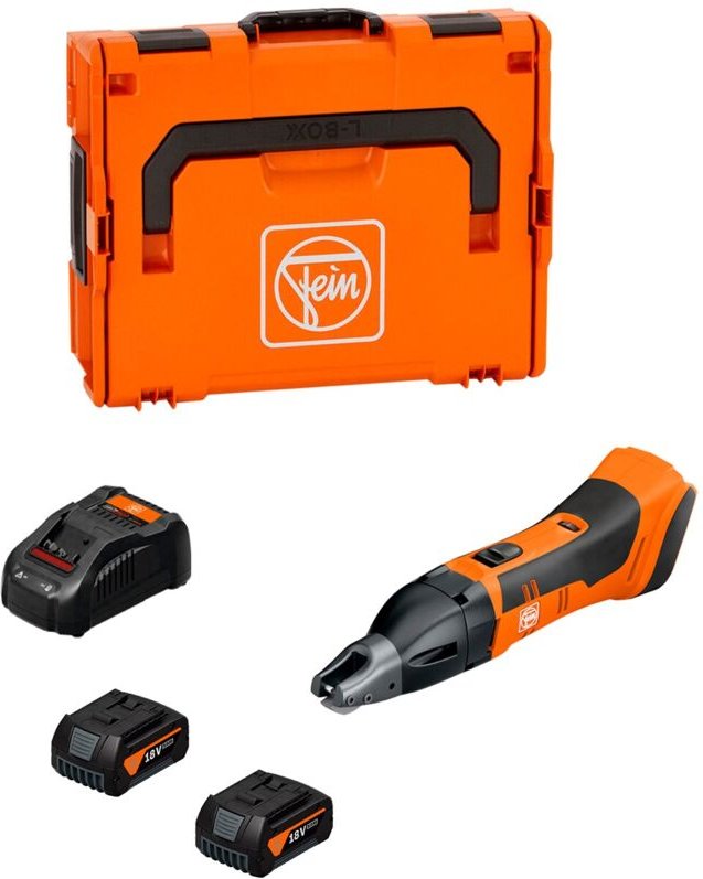 Schlitzschere FEIN ABSS 18 1.6 E AS (2 x 5,0 Ah + GAL1880CV + L-Boxx 136)