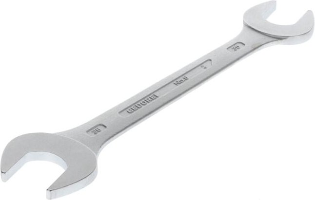 Thumbnail - Gedore - Doppelmaulschlüssel 6 30 x 36 mm Länge 328 mm verchromt