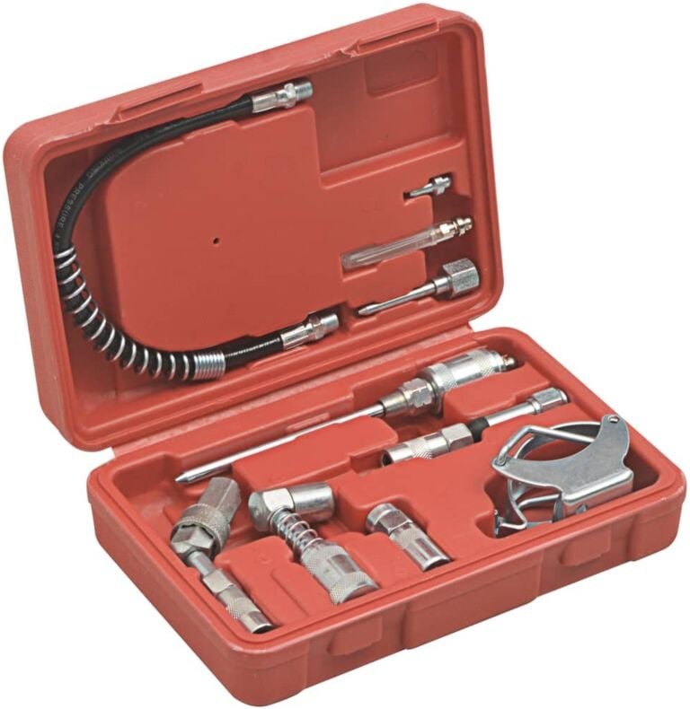 11-tlg. Fettpressen-Zubehör-Set Vidaxl