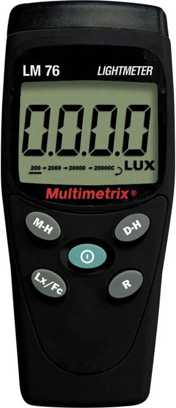 Multimetrix - P06236201 lm 76 Luxmeter 0 - 200000 lx
