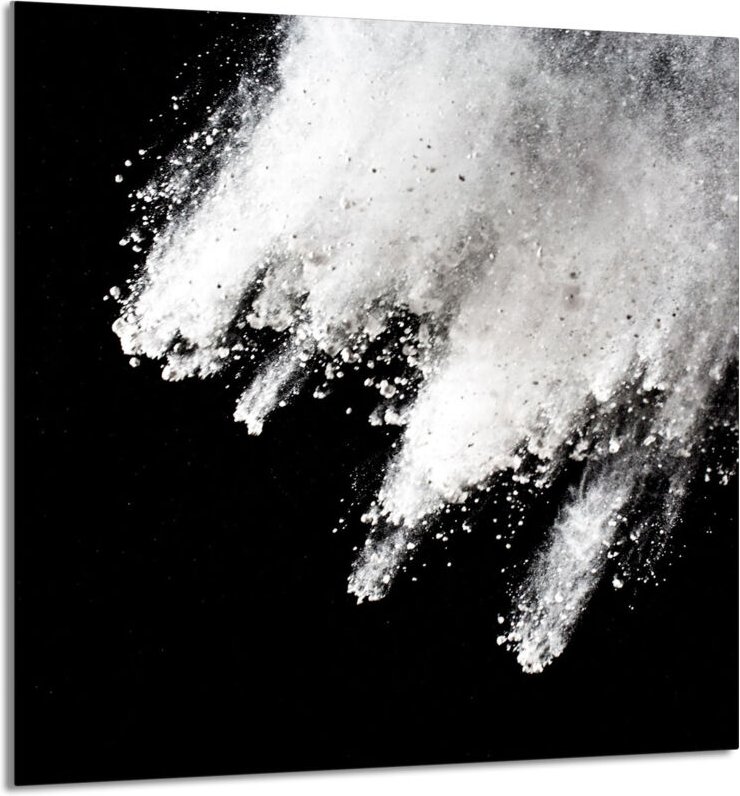 GLASPLATTE FÜR KÜCHE 60x65 Explosion