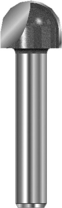 Hohlkehlfräser d 9,5 mm, l 41,3 mm, L2 9,5 mm - Projahn