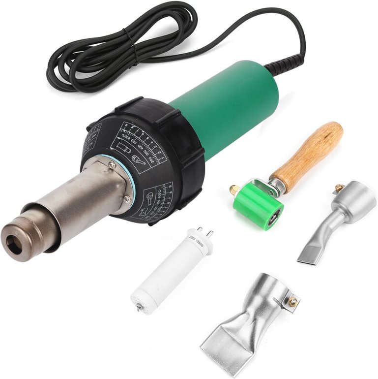 1600W 220V Elektrischer Lötkolben Schweißwerkzeugsatz Große und kleine Lötdüse EU-Stecker