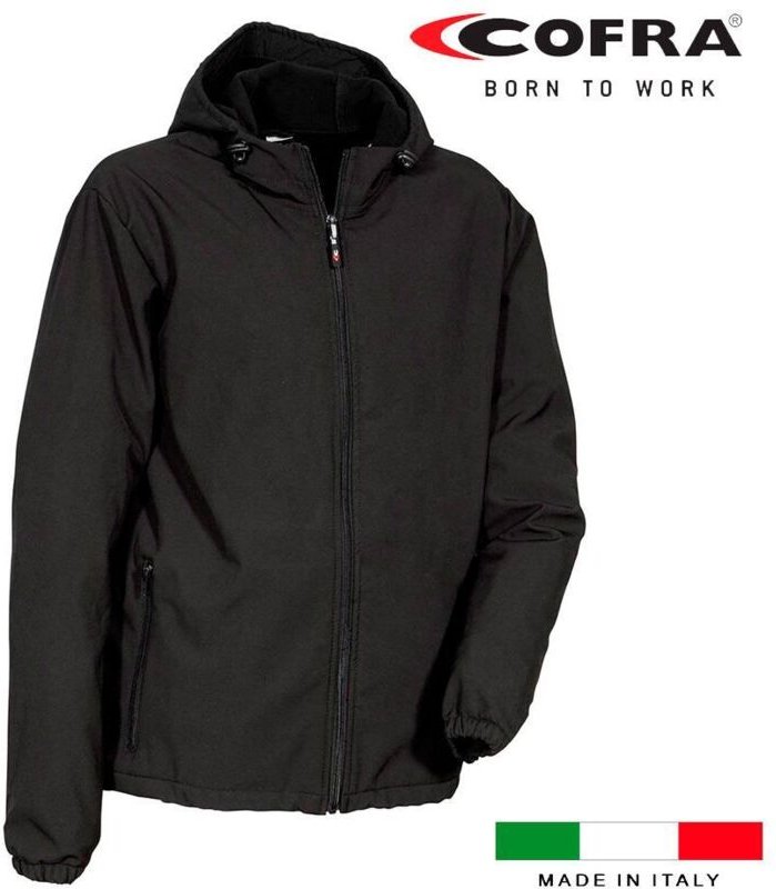 Vannas Softshelljacke schwarz Cofra Größe l