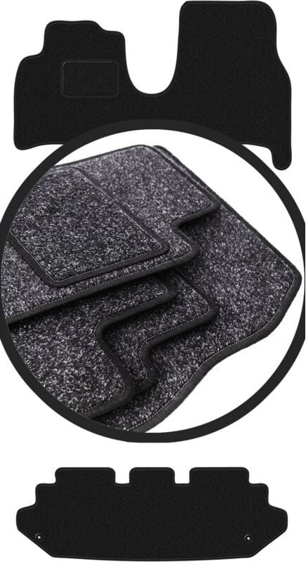 ANTHRA Autofußmatten für: Citroen C8 7-Sitzer (2002-2014)