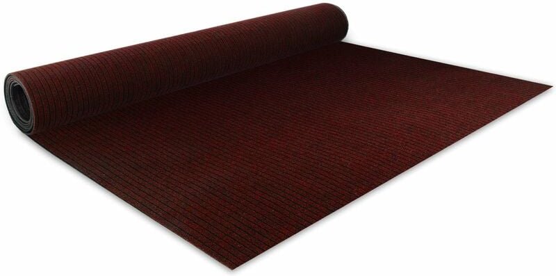 Messeteppich auf Maß Atlas Rot 100 x 350 cm