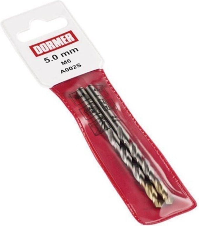 Dormer - Spiralbohrer din 338 Typ n A002S Nenn-Ø 4.1 hss profilgeschliffen Kurz 4 Rechts