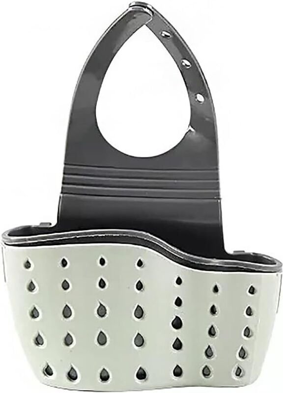 Ahlsen Set mit 2 verstellbaren Schwammhaltern für die Küchenspüle – Grün