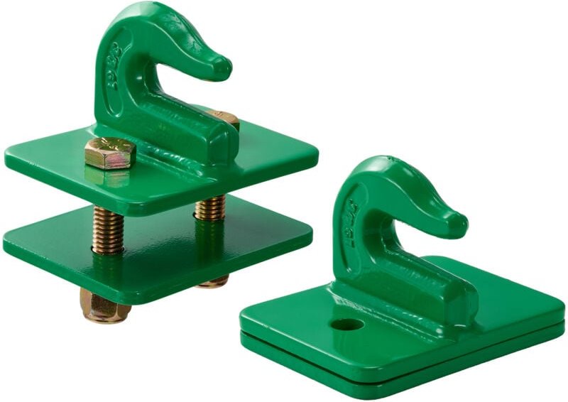 Mophorn - 3/8 Zoll Traktorschaufelhaken – geschmiedeter Stahl der Güteklasse 70, strapazierfähig, 15.000 lbs Tragkraft, ...