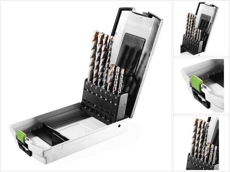 Hammerbohrer sds plus-Set D5-D12/7x ( 499924 ) - Festool
