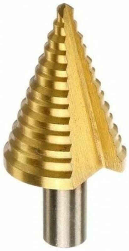 Ymyny - Metallkegelbohrer, Stufenbohrer 5 mm – 35 mm, Dreieckkegel aus Titan mit Titanbeschichtung, zum Schraubenzieherb...