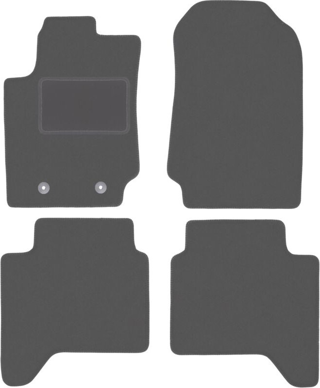 Graphit-Fußmatten für: Ford Ranger Raptor Pickup (2019-)