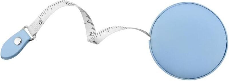 BEBUSINGOTO Vorhautlineal, Körperstoff, Nähen, Schneidertuch, Strickprozess, einziehbares Maßband zur Gewichtsabnahme, 6...