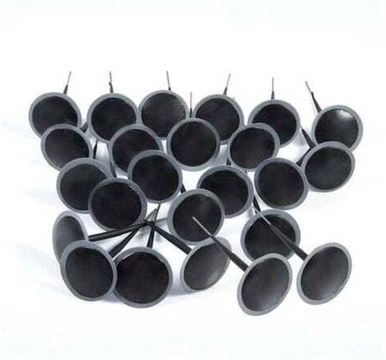 Thumbnail - 24 stücke Auto Tubeless Reifen Punktion Reparatur Verdrahtete 4,5mm Pilz Stecker Patch Mumu