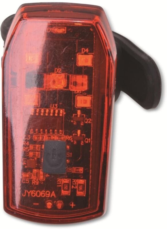 Fahrrad-Rücklicht 40023, mit Bremslicht - Filmer