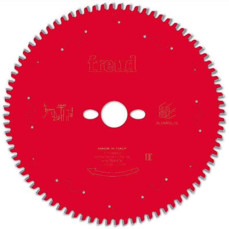 Freud - Sägeblatt für Handkreissäge Ø250 2,8/2 AL30 Z80 tp -5° - F03FS09822 -FR23A001M