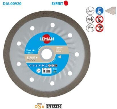 Diamant-Scheibe Fliesen Expert ø 180 Bohrung 30/25,4/22,23 Ep. 1,6mm