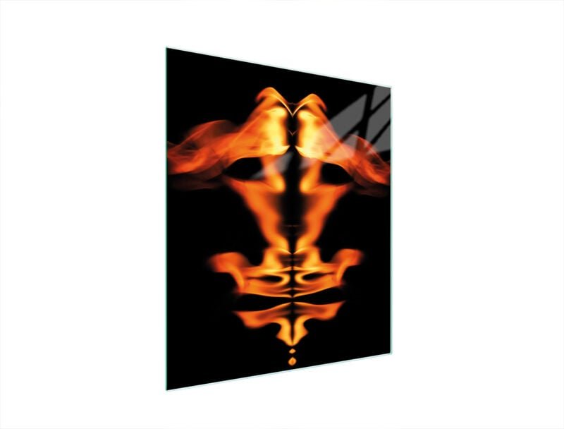 Glasschneidebrett 45x52 FEUER