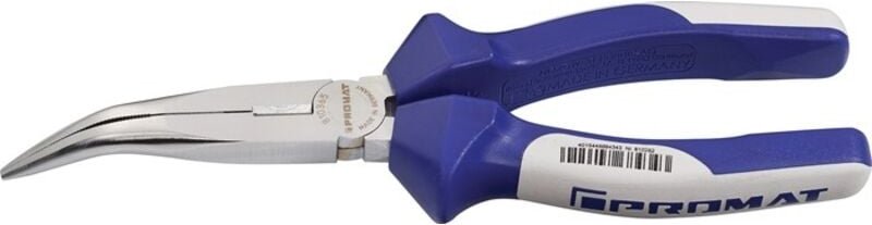 Flachrundzange Länge 200 mm 40° gewinkelt Mehrkomponenten-Hüllen