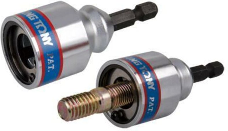 King tony nasadka do prętów gwintowanych 16mm do wkrętarek 1/4" x 66mm (zakres 15.2 - 16.0mm)