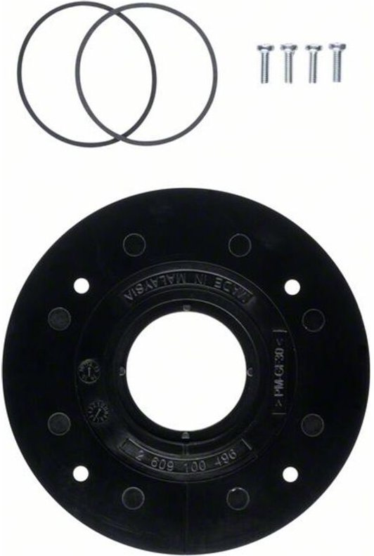 Grundplatte rund, Zubehör für Bosch Kantenfräse gkf 600 Professional Bosch Accessories 2608000333