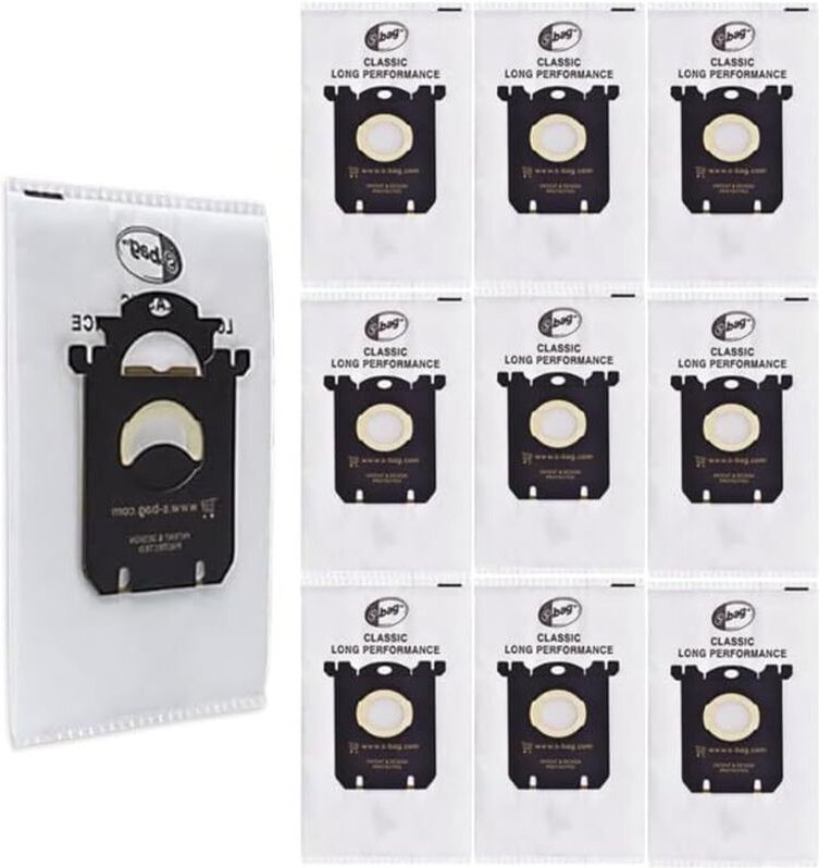 10er-Pack Y-förmige HEPA-Beutel für Hoover WindTunnel-, y-, z- und YZ-Staubsauger (Teile AH10040, 902419001, 40100Y und ...