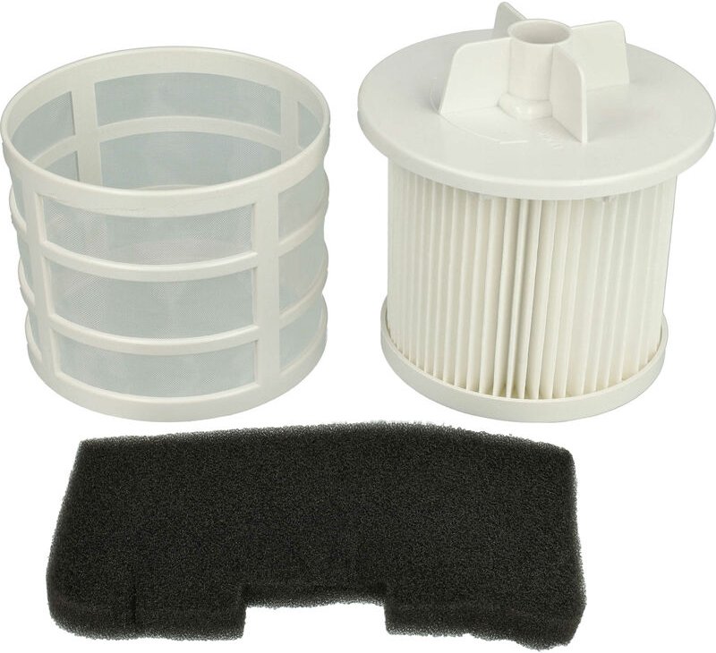 vhbw Filter-Set kompatibel mit Hoover SEA1RA02001 39001238, SE81VX21001 39001174 Staubsauger - 2x Filter (Abluft-Filter,...