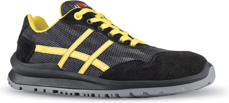Sicherheitsschuhe niedrig ALEX S1P SRC - Schwarz/Gelb 47