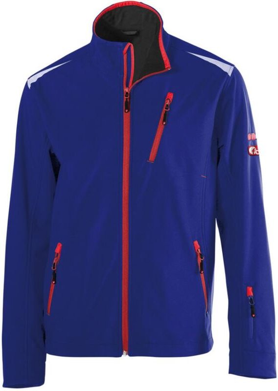 Herren Jacke 24, blau/rot,Gr.XL - Fortis