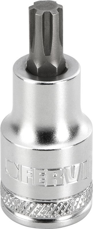 Steckschlussel mit M13 1/2 Rippeneinsatz Fervi bn433n013a