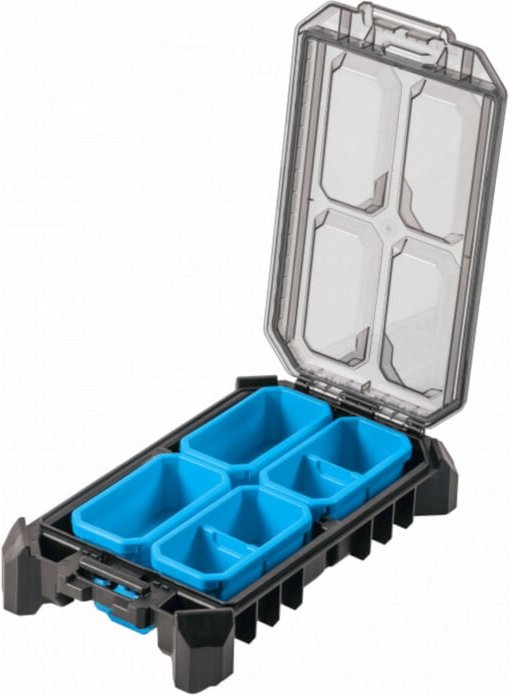 Högert Sortimentskasten mit 4 Fächern Modu-A, niedrig