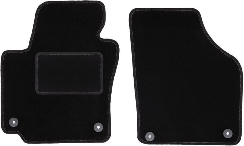 Vordere Matten schwarz für: Volkswagen Golf Plus Minivan (2005-2014)