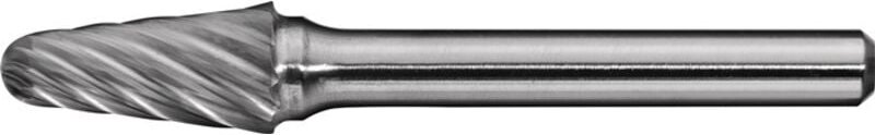 Frässtift KEL INOX Ø 12 mm Kopflänge 25 mm Schaft-Ø 6 mm Hartmetall Verzahnung Normal, fein