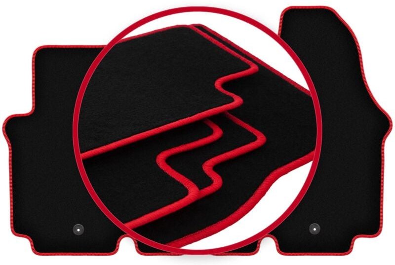 CARLUX-RED Automatten für: Nissan Primastar Transporter (2001-2014)