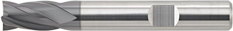 VHM-Schaftfräser kurz din 6535-HB n 4 Schneiden TiAlN Forum 10 mm