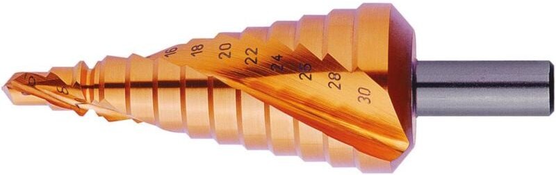 Thumbnail - Stufenbohrer hss TiN spiralgenutet 6-36,0 mm - Forum