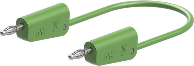 LK-4N-S10 Messleitung 50 cm Grün 1 St. - Stäubli