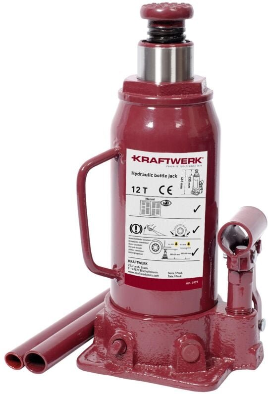 Kraftwerk - 12 t Hydr. Flaschen-Wagenheber