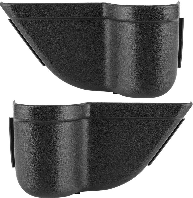 2Pcs Front Tür Seite Lagerung Boxen Fit für Jeep Wrangler JK JKU 2011-2018