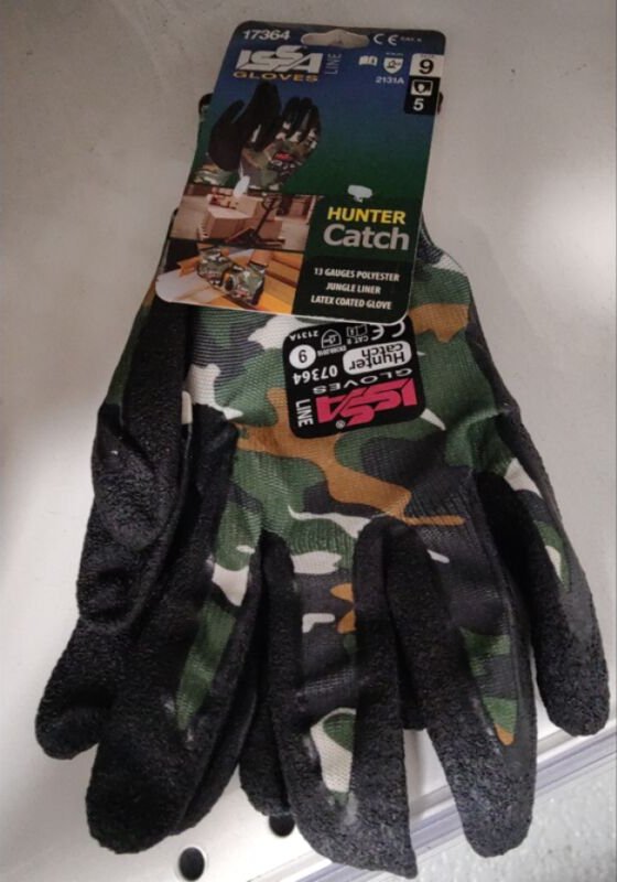 Issa - So.di.fer latex- und nylonhandschuhe größe 9 camouflage - f79080