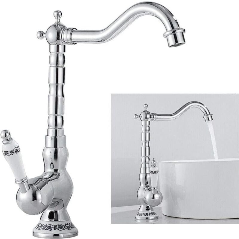 Vintage Küchenarmatur Einhebelmischer Einhebelmischer Badezimmerarmatur Retro Nostalgie Küchenspüle Wasserhahn Mischer W...