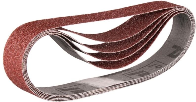 Schleifband, 5 Stk., 30x533 mm, Körnung 100 - Makita