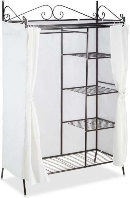 Kleiderbugel country aus metall mit stoffbezug