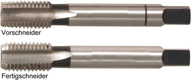 Handgewindebohrer-Satz für UNF-Gewinde hss 2-teilig Forum unf 3/8''